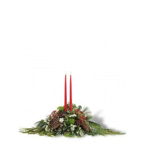 Holiday Candle Centerpiece